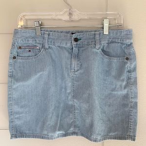 Tommy Hilfiger denim mini skirt